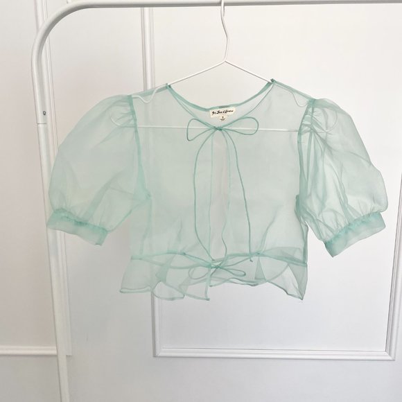 For Love & Lemons sheer top - Picture 2 of 3